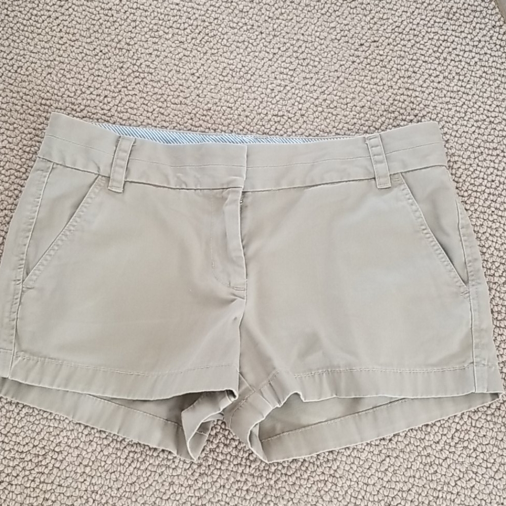 J crew khaki shorts